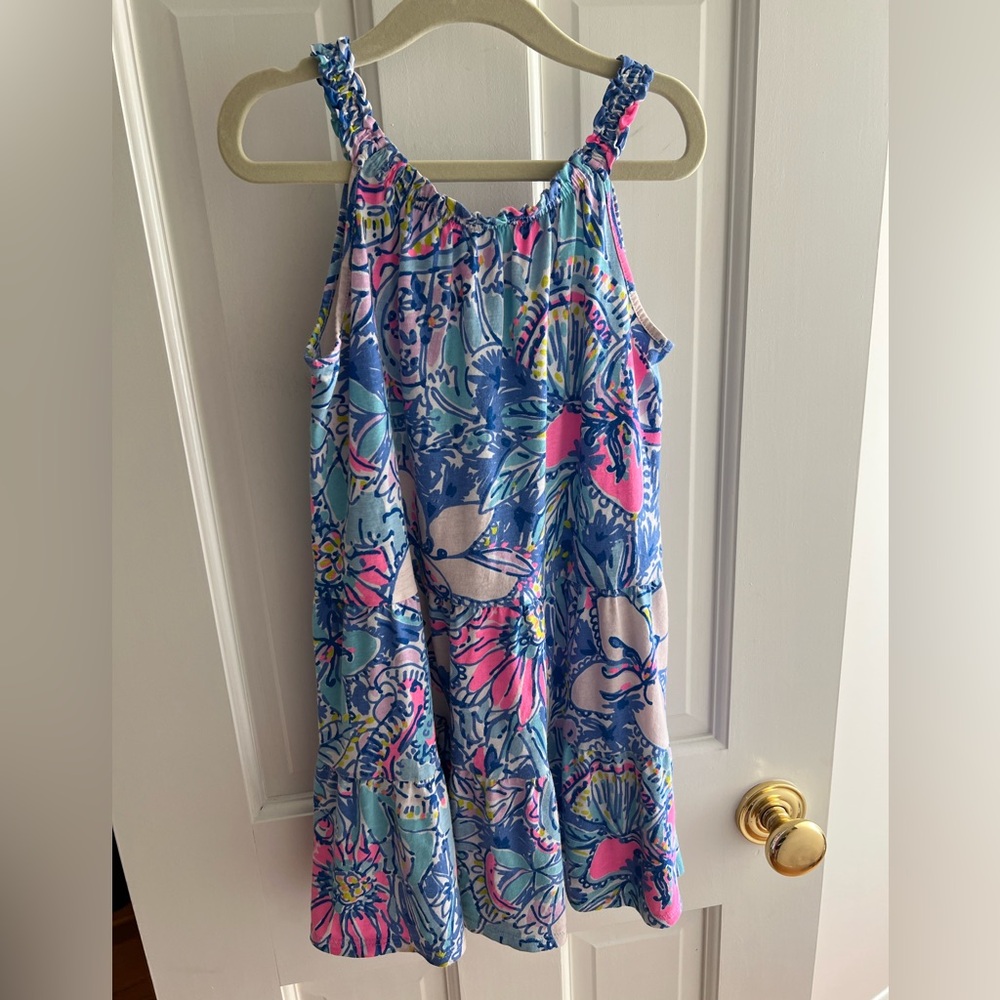 Lilly Pulitzer Kids Dress - Blue and Pink Floral